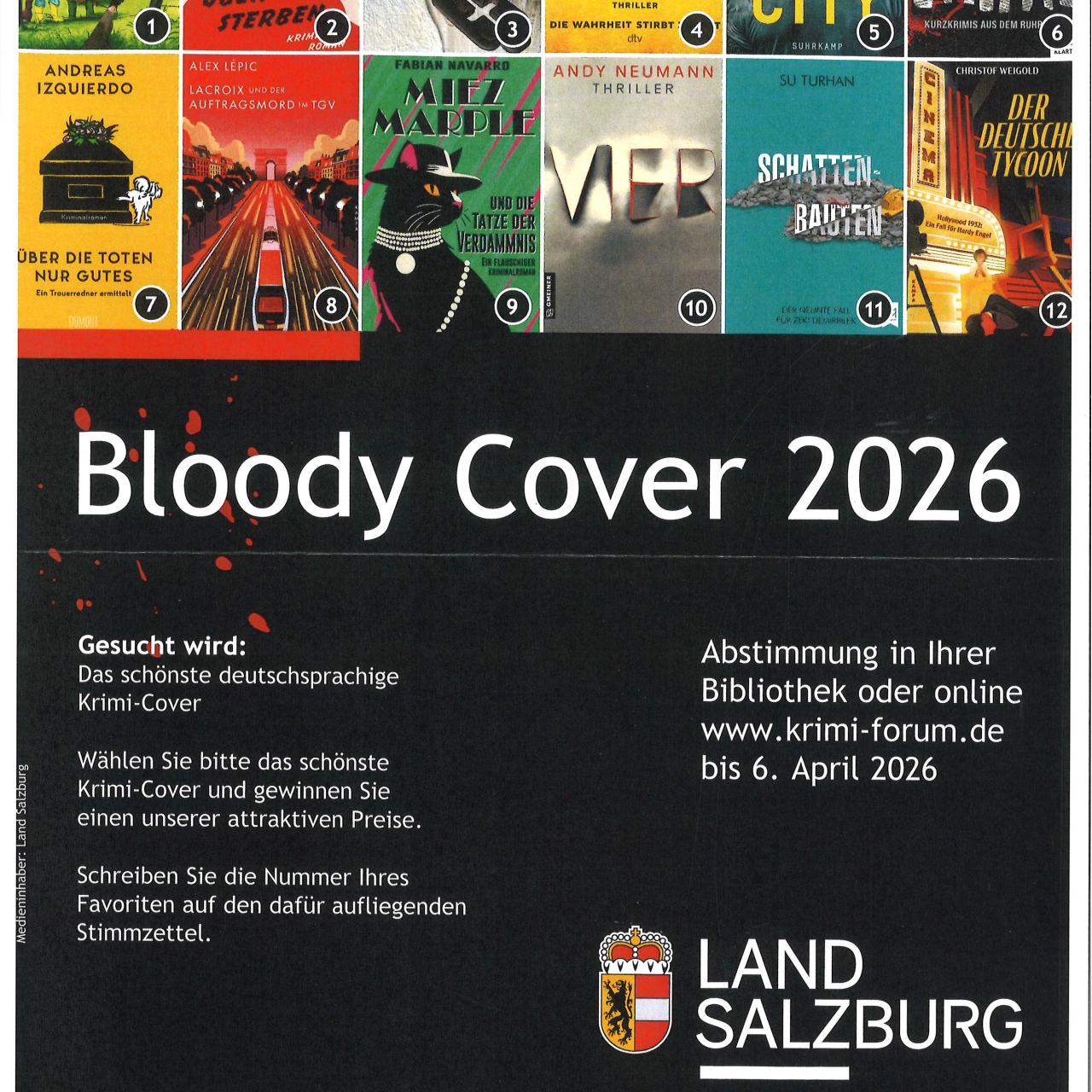 Bloody Cover Plakat 2026
